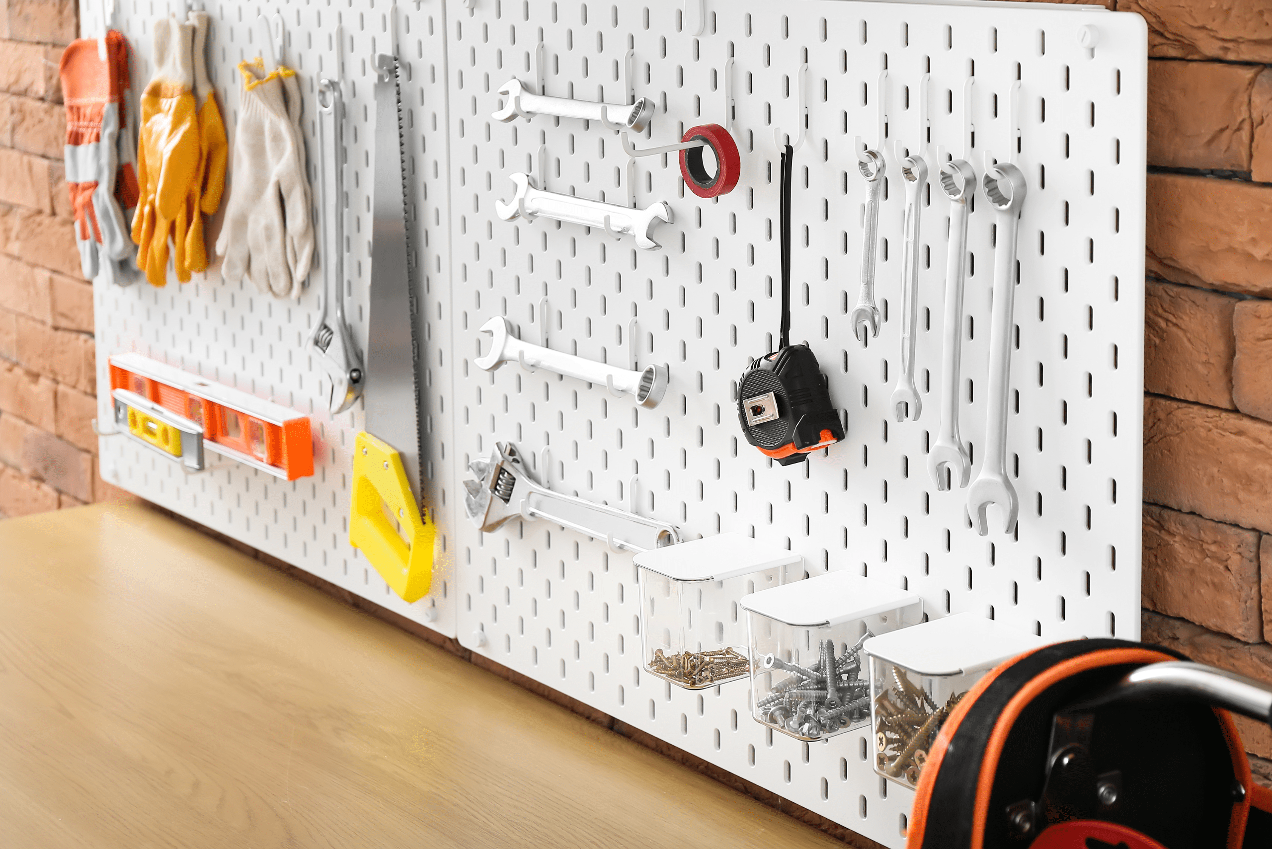 How to Organize Your Workshop Tools with a Pegboard Wall Setup - ManMadeDIY