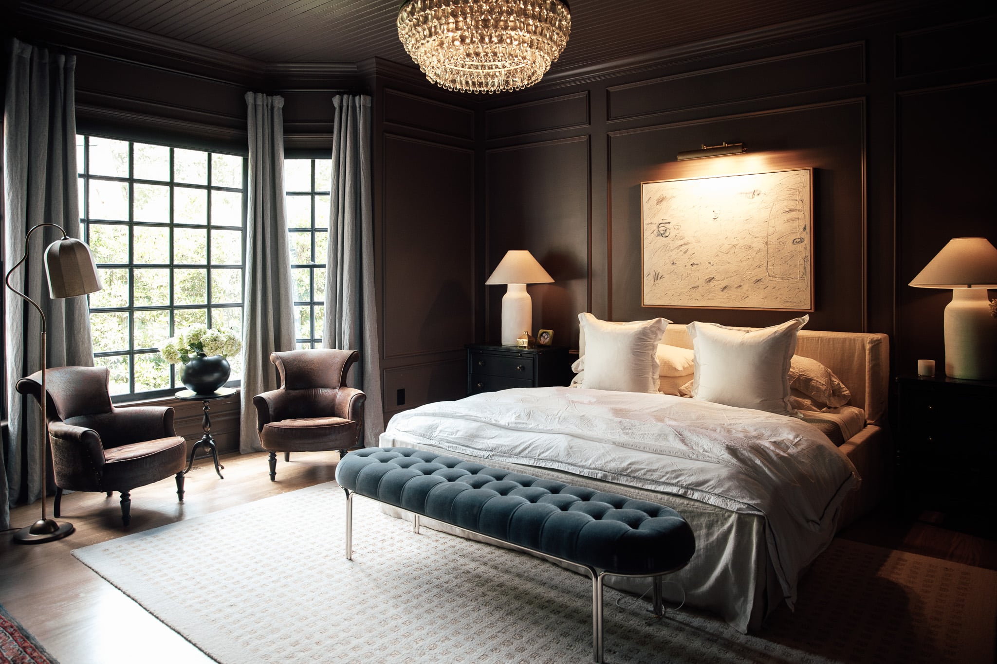 How to Style a Bedroom - Chris Loves Julia