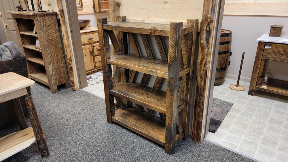 Keystone Book Shelf — EZ Mountain Rustic Furniture