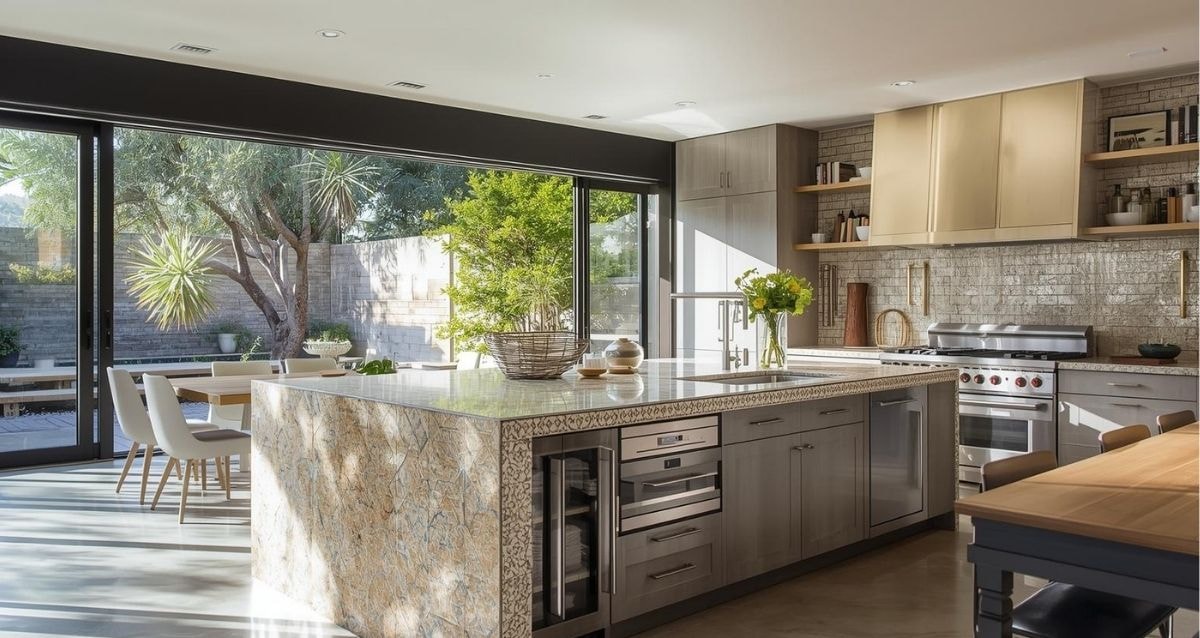 Kitchen Island Ideas That Prove Tiles Aren't Just for Floors