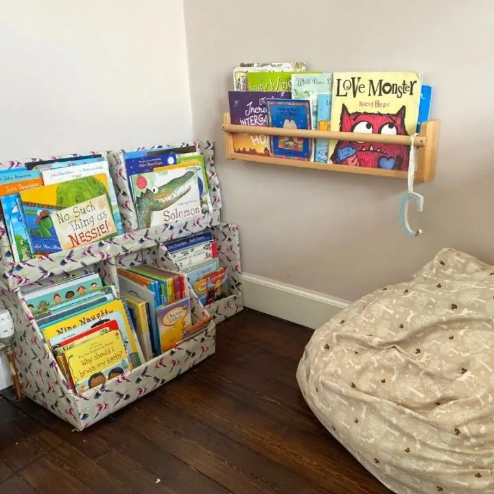 Make Your Own Cardboard Shelves Story - Upcycle My Stuff