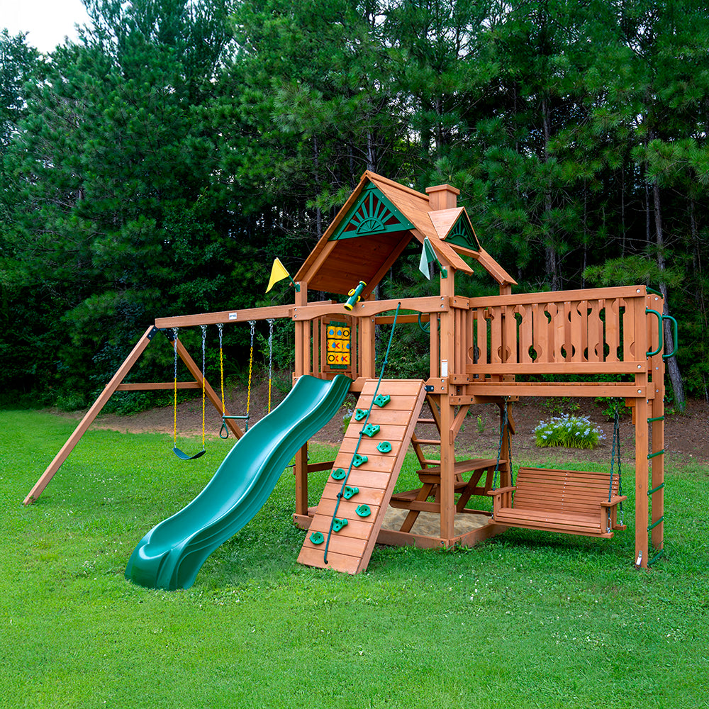 Modern Backyard Best Outdoor Swing Sets For Toddlers Summerville Swing Set