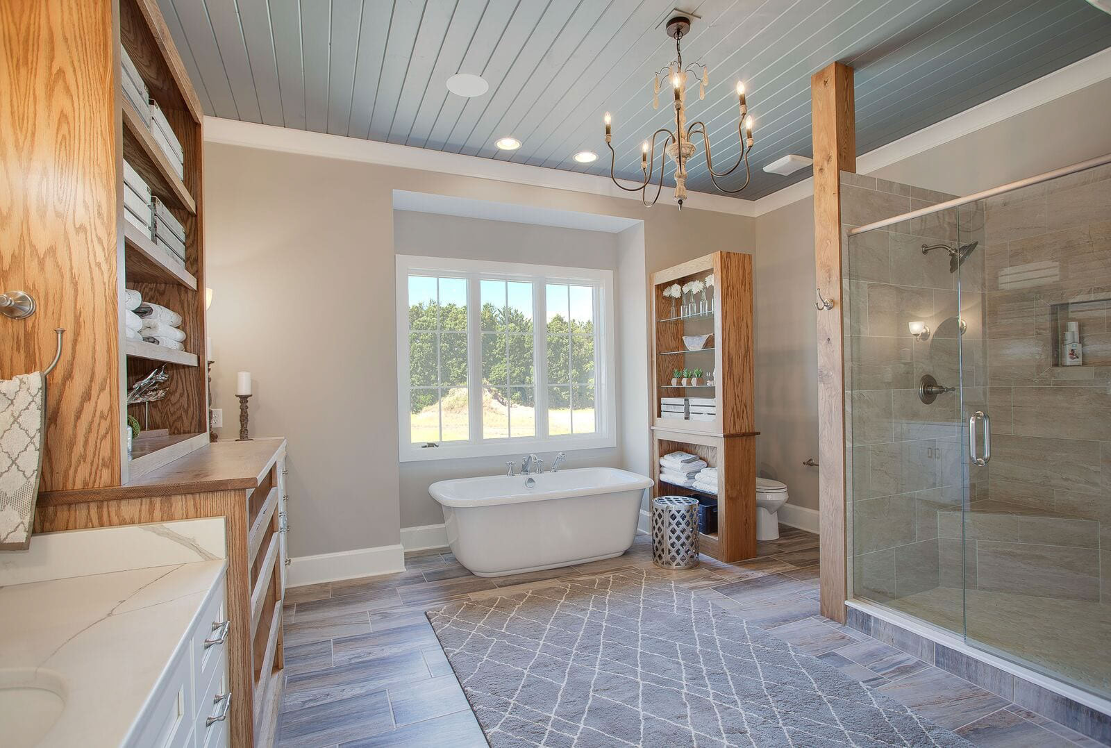 Modern Farmhouse Master Bath Remodel in Central PA