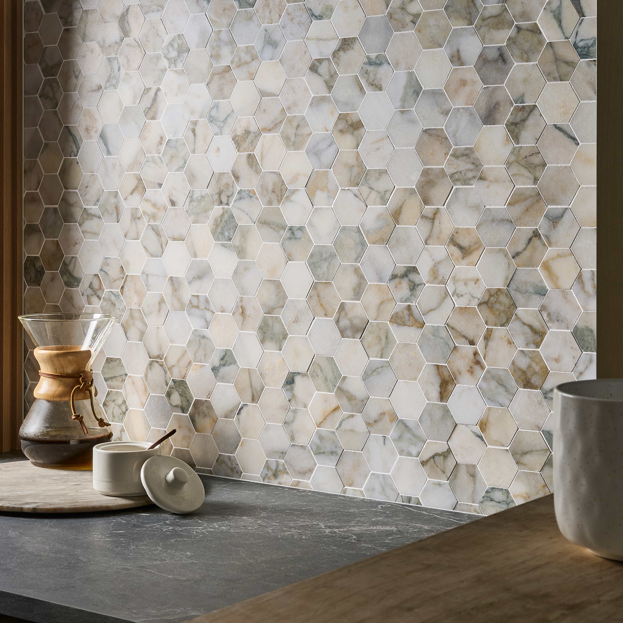 Mosaic Tile Kitchen Backsplash Ideas & Design Tips - Tileist by Tilebar
