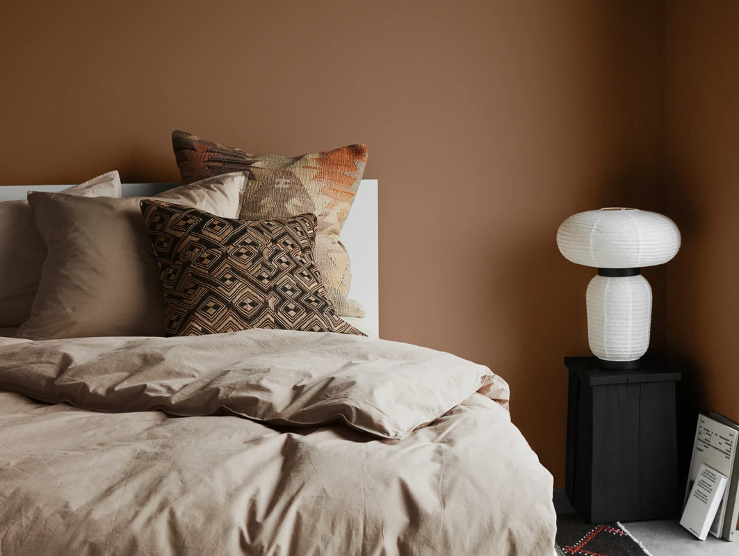 Natural and grounded colours for your bedroom | Jotun Paints