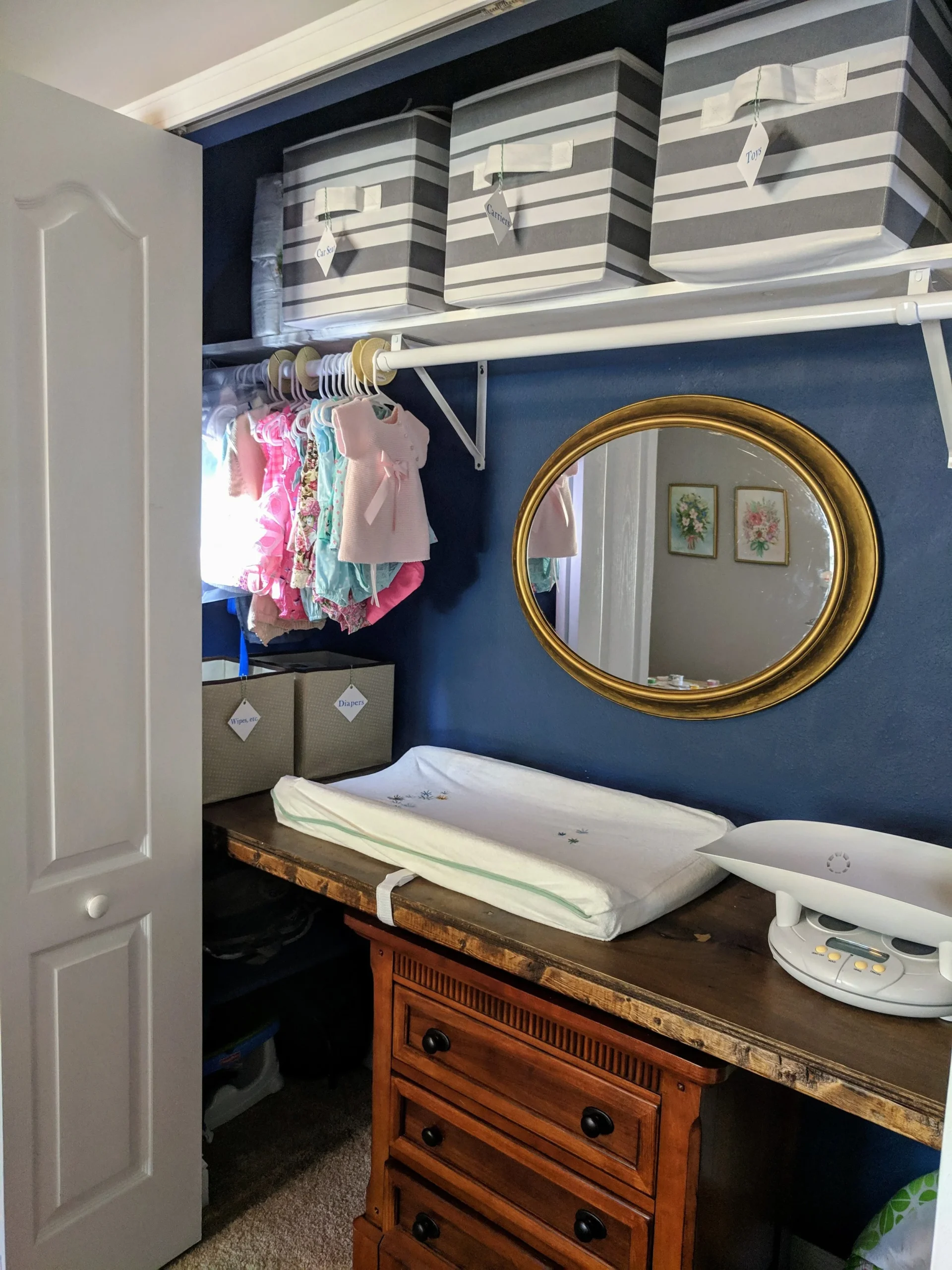 Nursery Closet Organization: 5 Simple Tips for a Pretty and Functional Closet — House by the Preserve