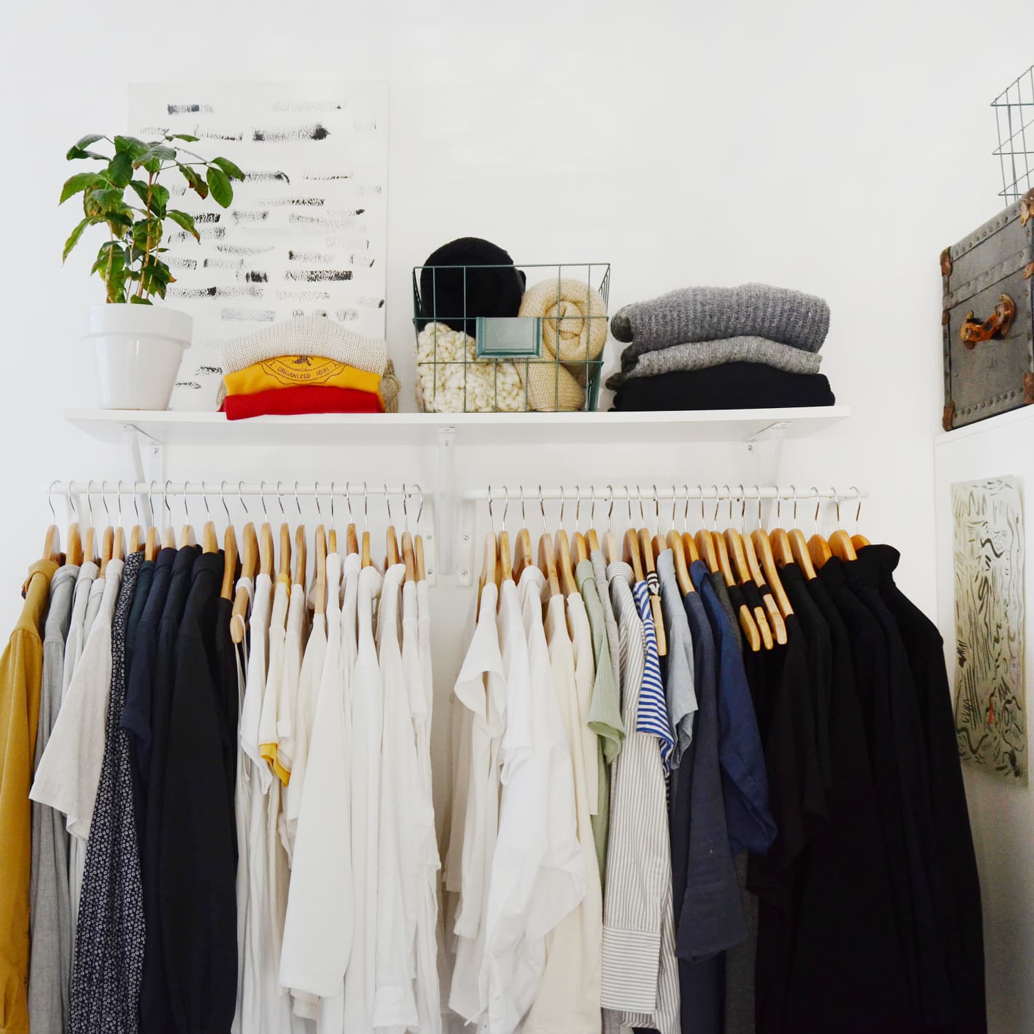 Organizing Advice for People Without Closets | Apartment Therapy