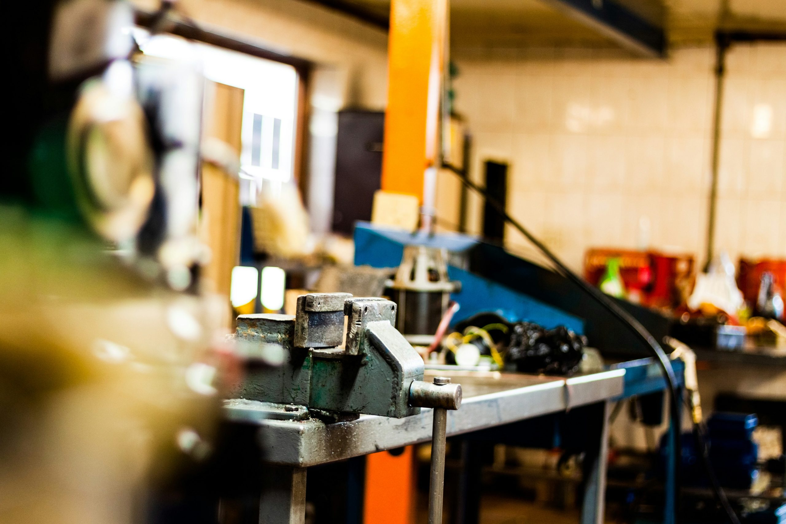 Photography of S Automac Hydro Electricians in Welkom. #Workbench #workshop #tools #garage #automation #Unsplashawards