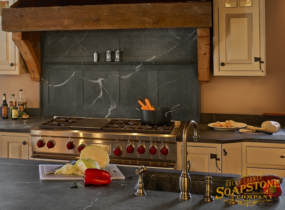 Range Splash | Bucks County Soapstone Company Inc.