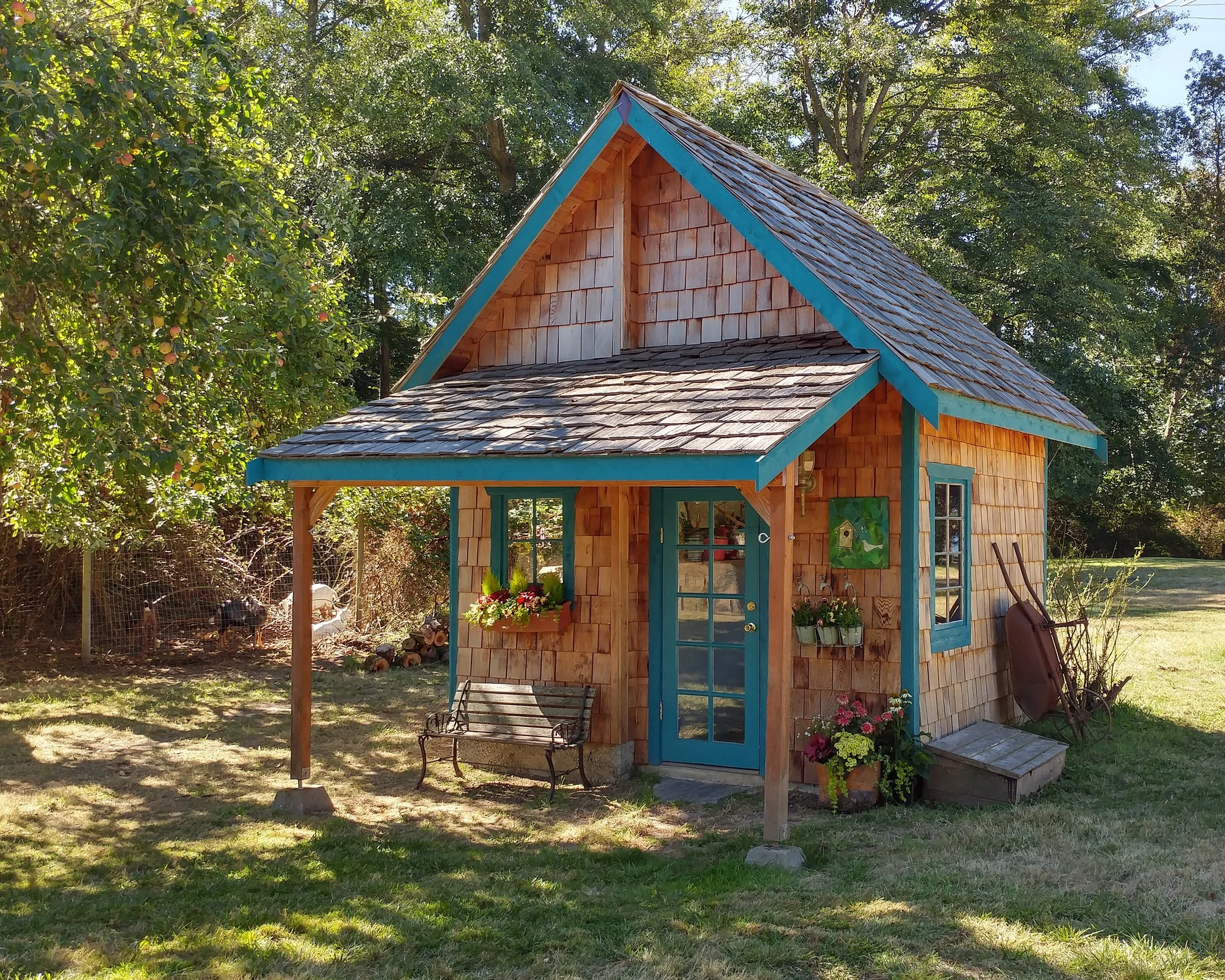 Rustic Woodshed
