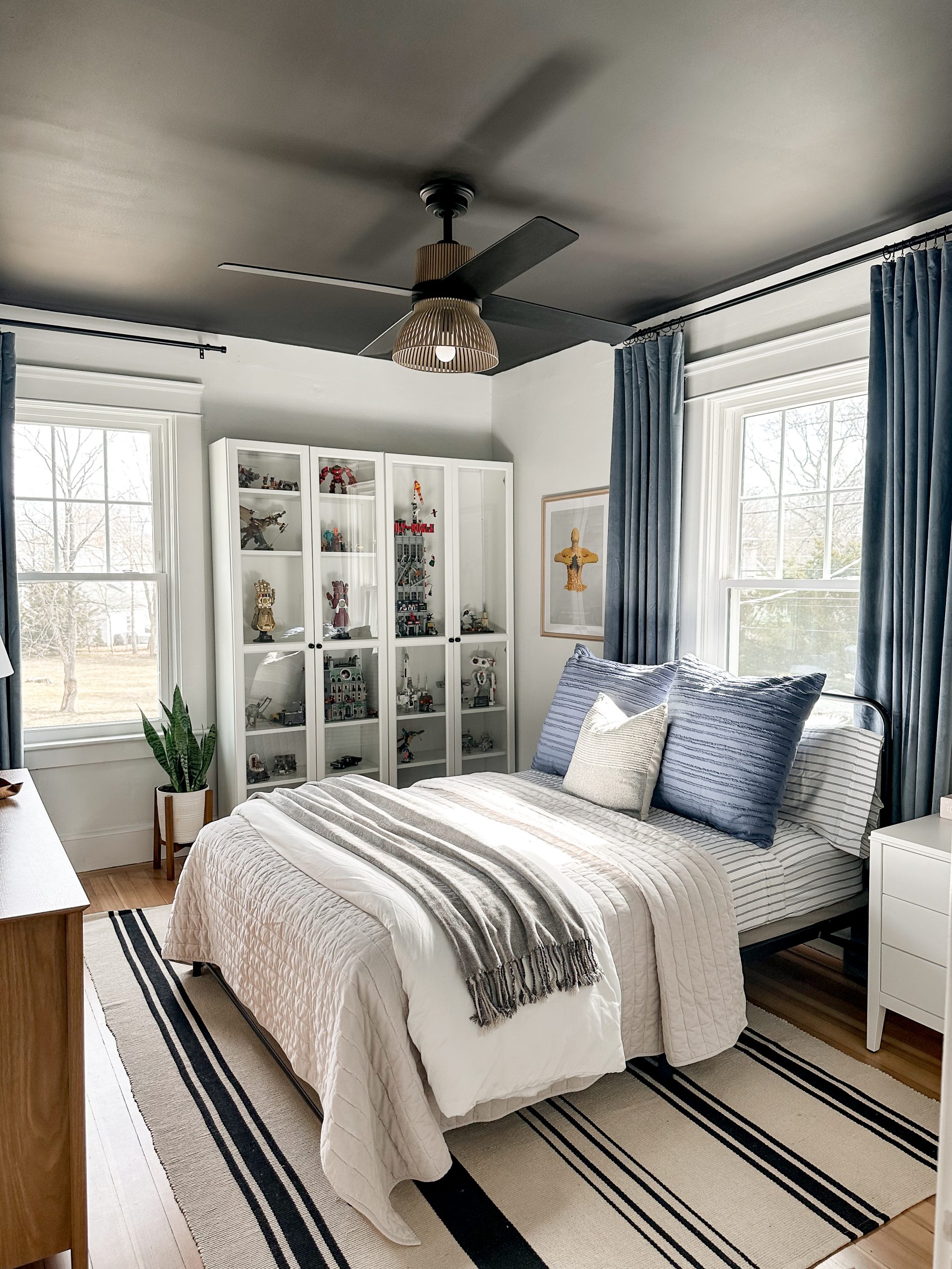 Teen Boys Bedroom Makeover - Painting by the Penny