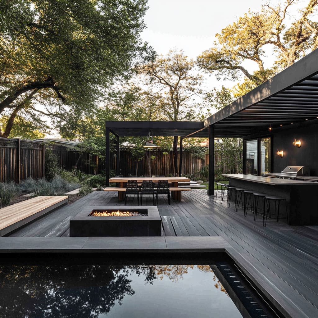 Timeless Mid-Century Modern Backyard Ideas & Patio Design
