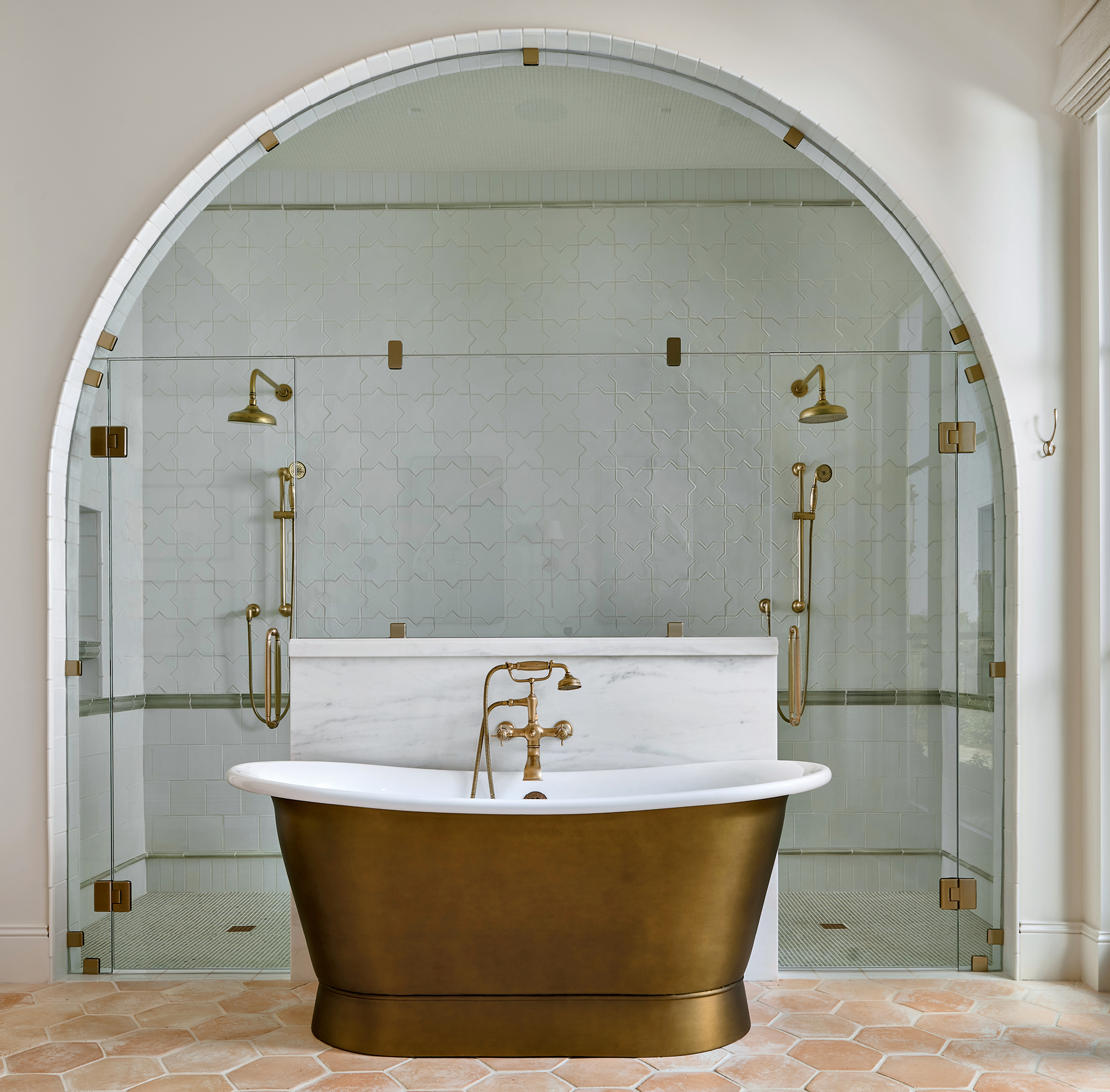 Tips For Creating A Spa-Like Bathroom With Studio V | LUXE Interiors + Design