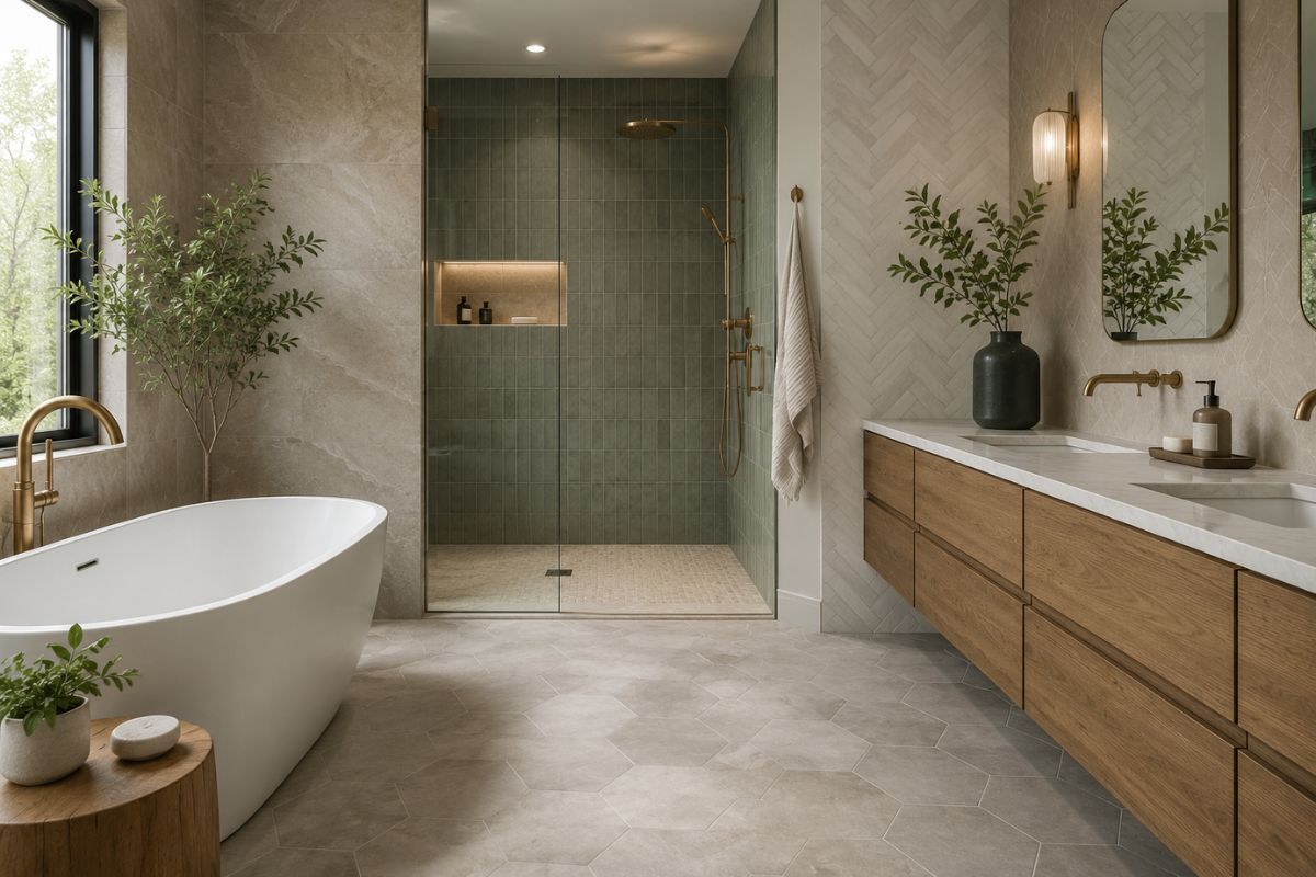 Trending Bathroom Tile Patterns for 2026