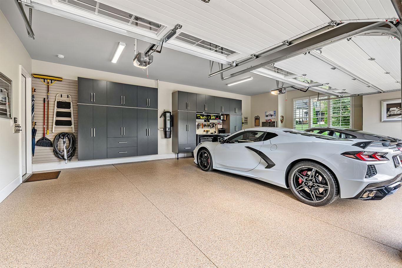 Trends drive high-end garage renovation | Woodworking Network