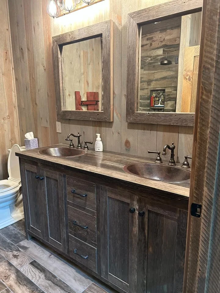 Weathered Gray Vanities