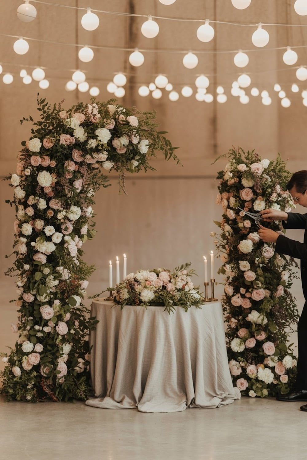 Wedding Flowers - Woman Getting Married
