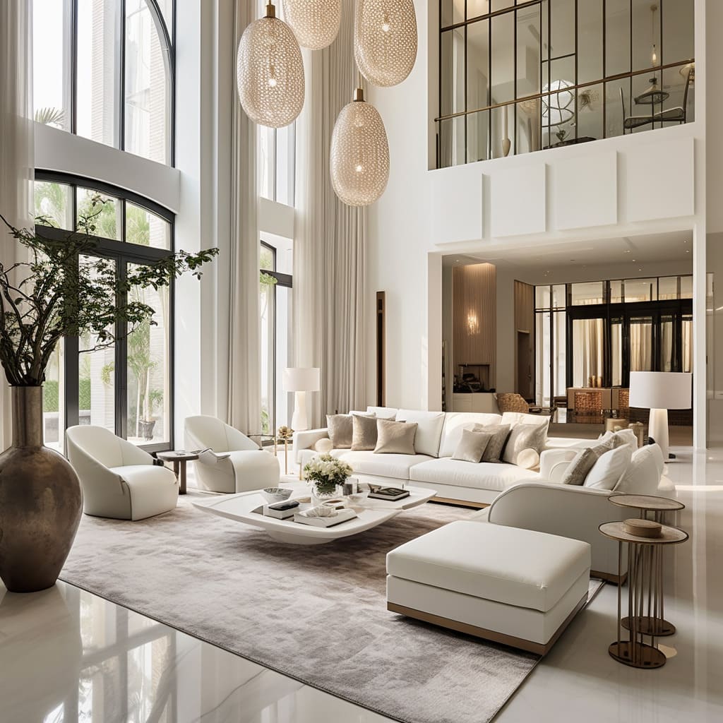 White Wonders: Contemporary Luxury Minimalist Home | FH
