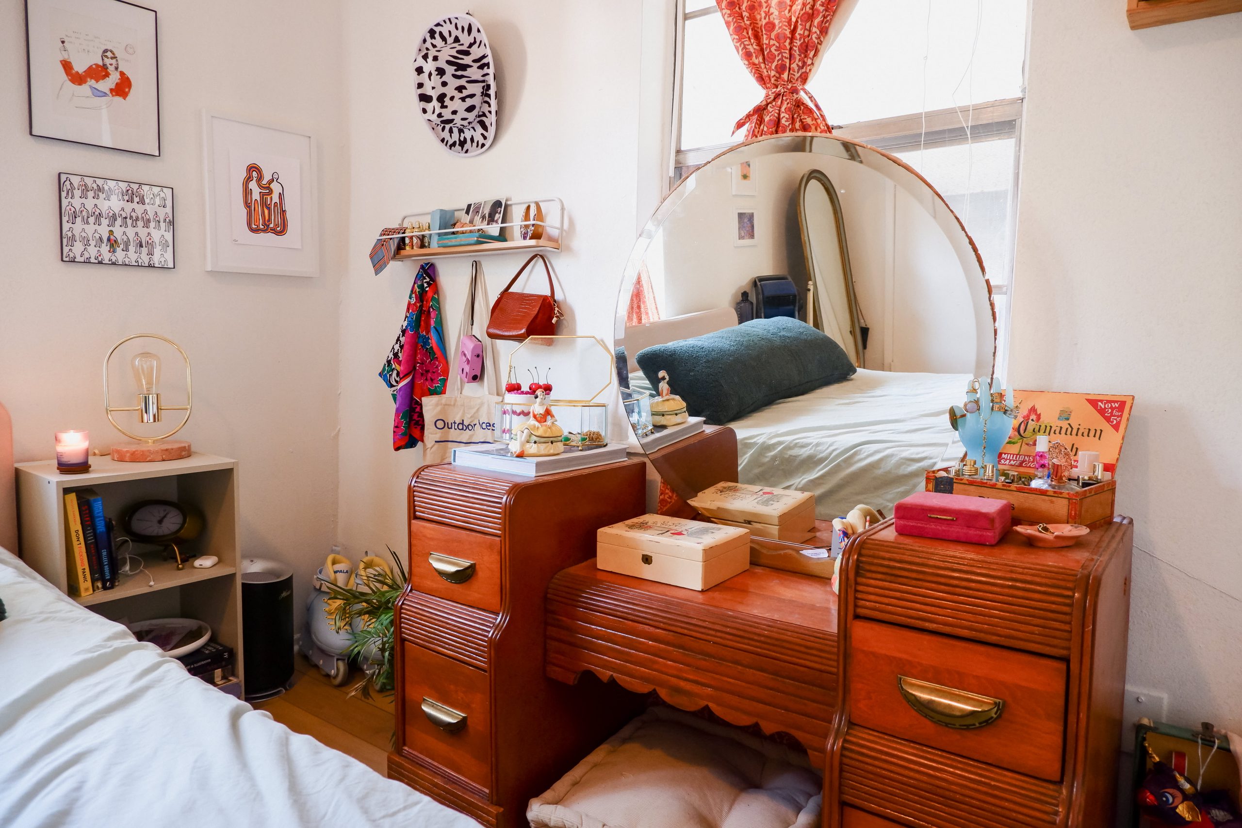 Why I Love Songmics' $50 Storage Vanity Stool | Apartment Therapy