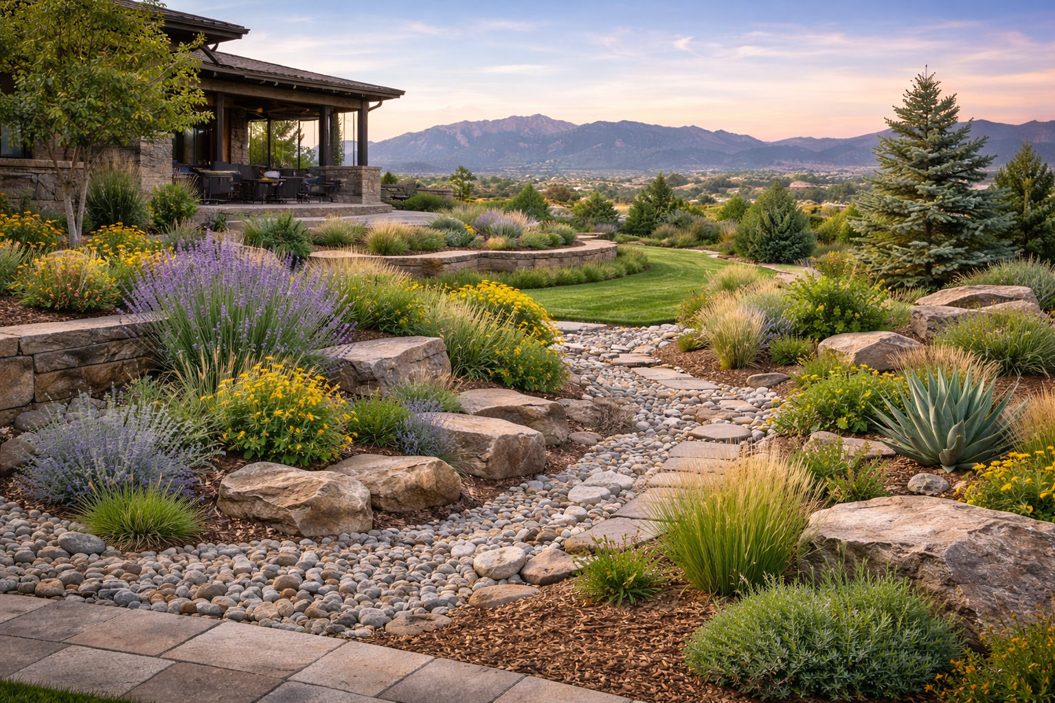 Xeriscape Colorado Springs: Cost, Plants & Water-Wise Design — Landscaping Colorado Springs | Fisk Lawnscapes