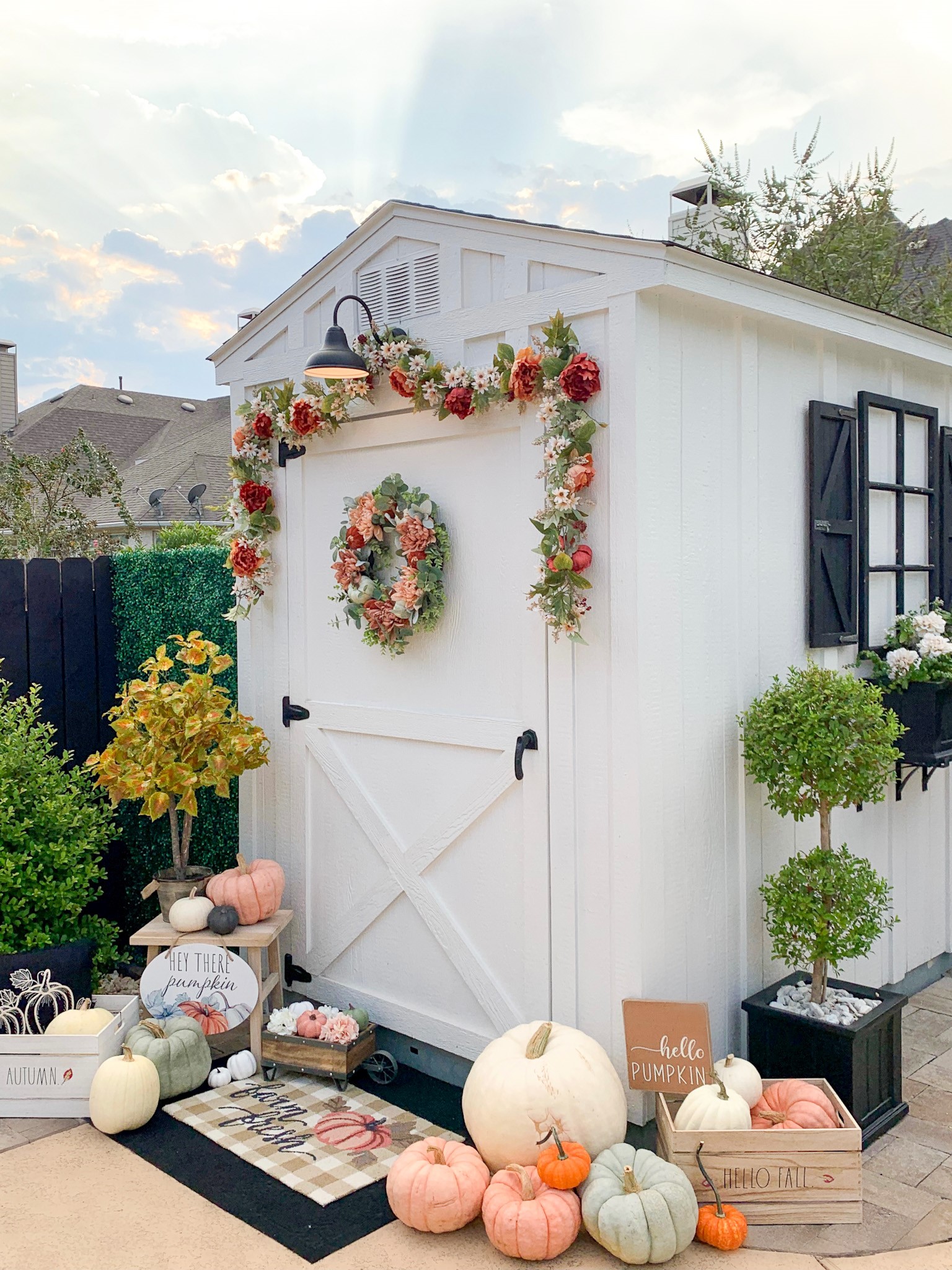 You Can Turn Your Shed Into a Beautiful Farmhouse She Shed - Roxy Home Living