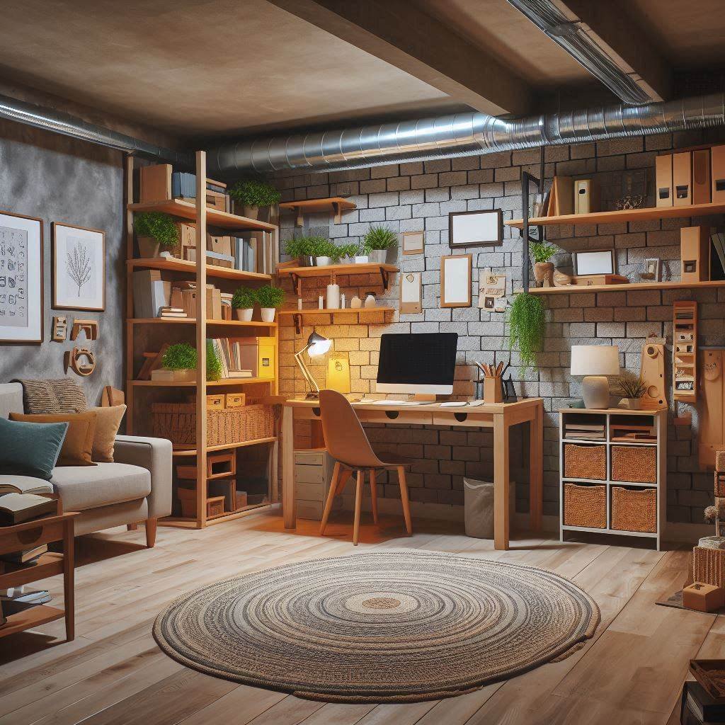 15 Basement Office Ideas for a Productive Workspace