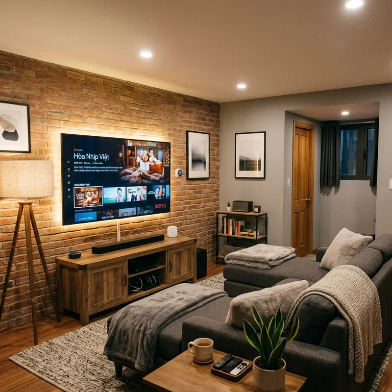 15 Cozy Basement TV Room Ideas for Relaxing Movie Nights