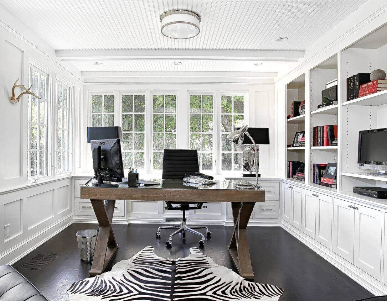 19 Glam Home Office Decor Ideas to Transform Your Workspace - A House in the Hills