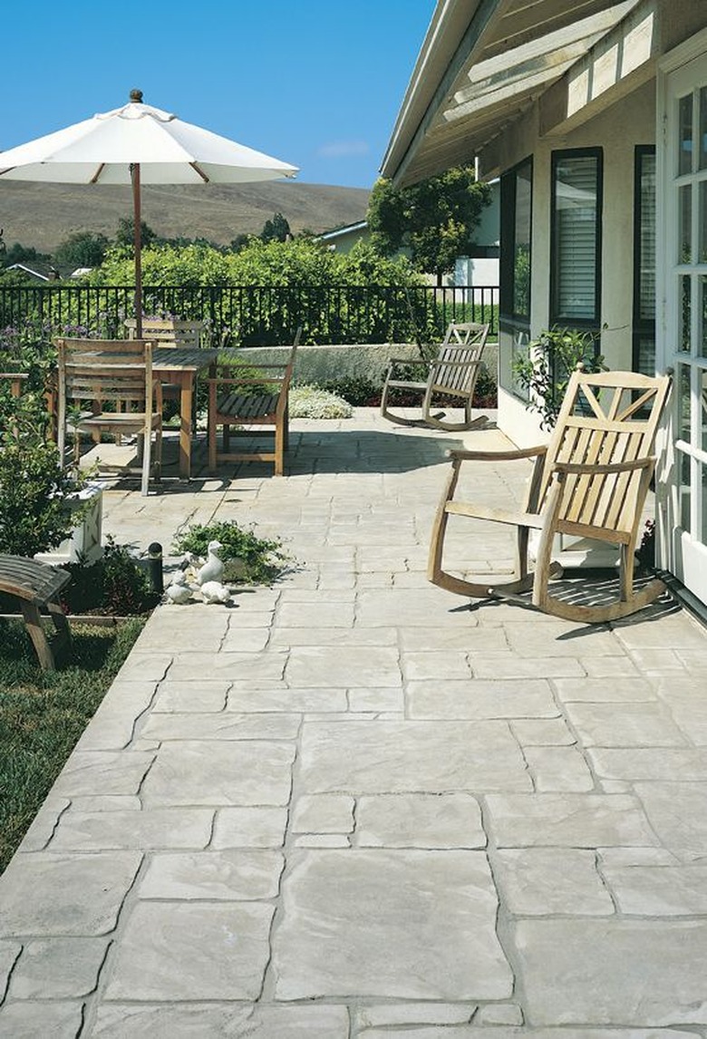 25 Inspiring Stamped Concrete Patio Ideas And Designs