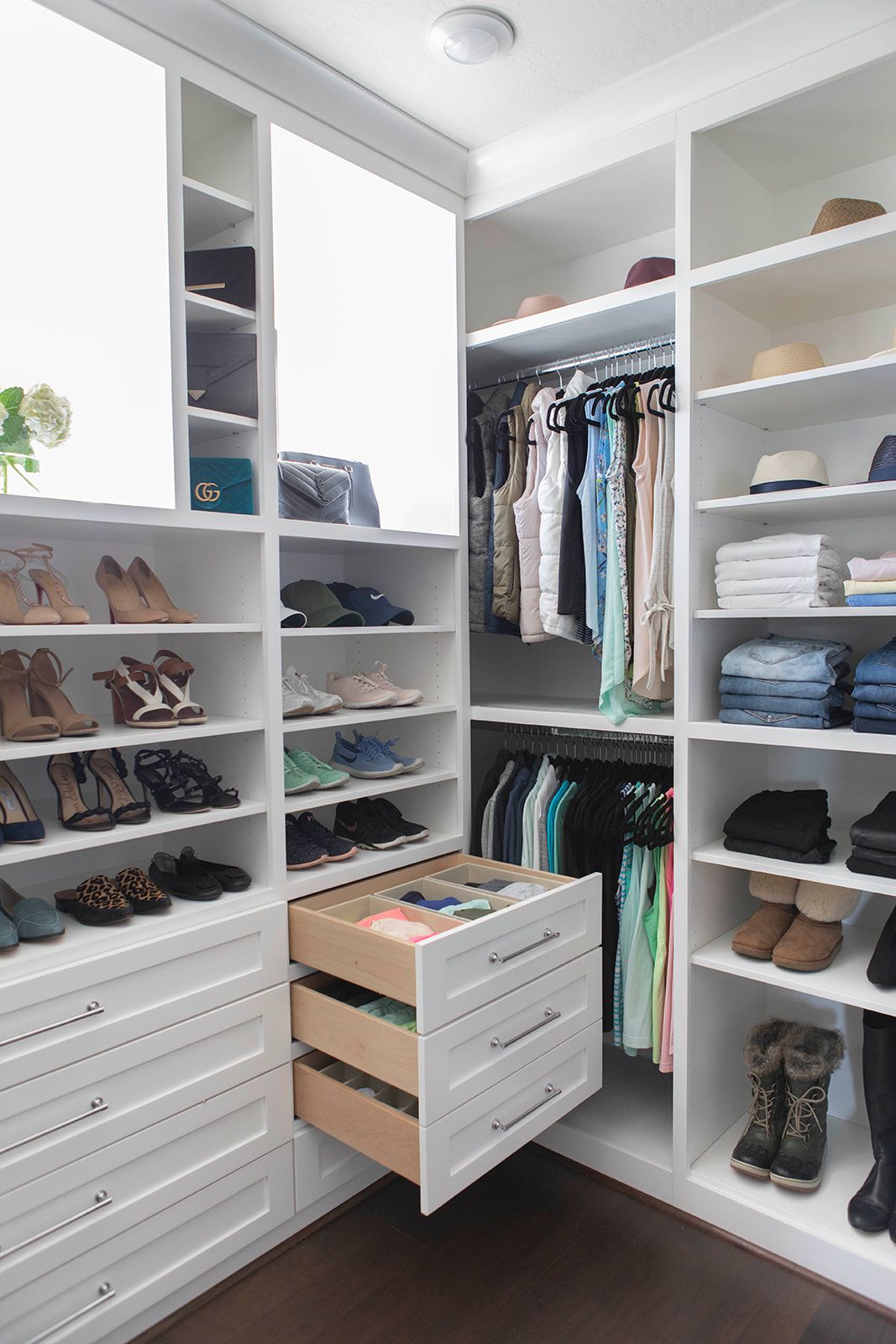 25 Walk-In Closet Ideas and Tips From a Fashion Blogger