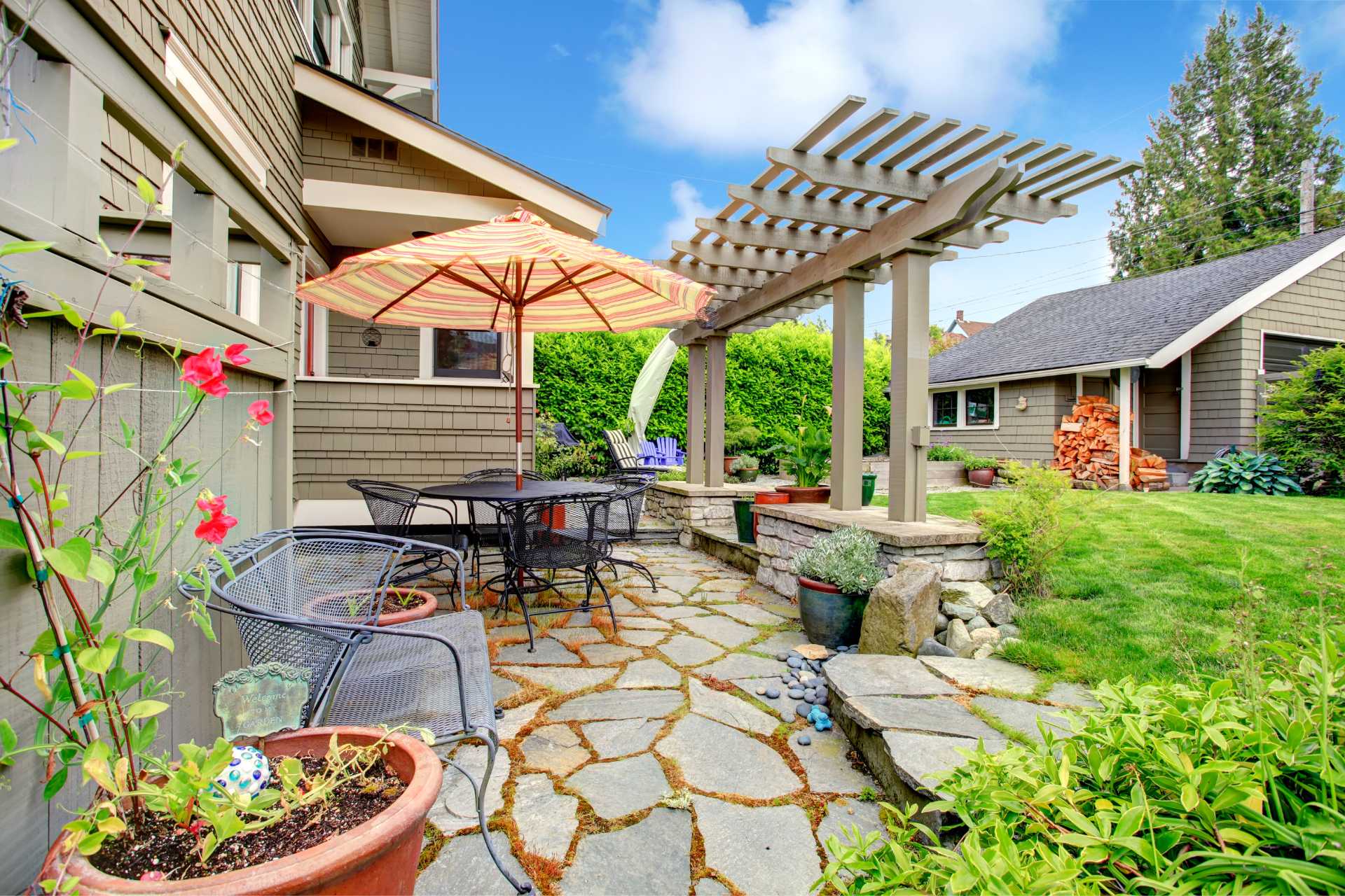 5 Clever Concrete Patio Ideas So You Can Entertain All Year Long | Concrete Master