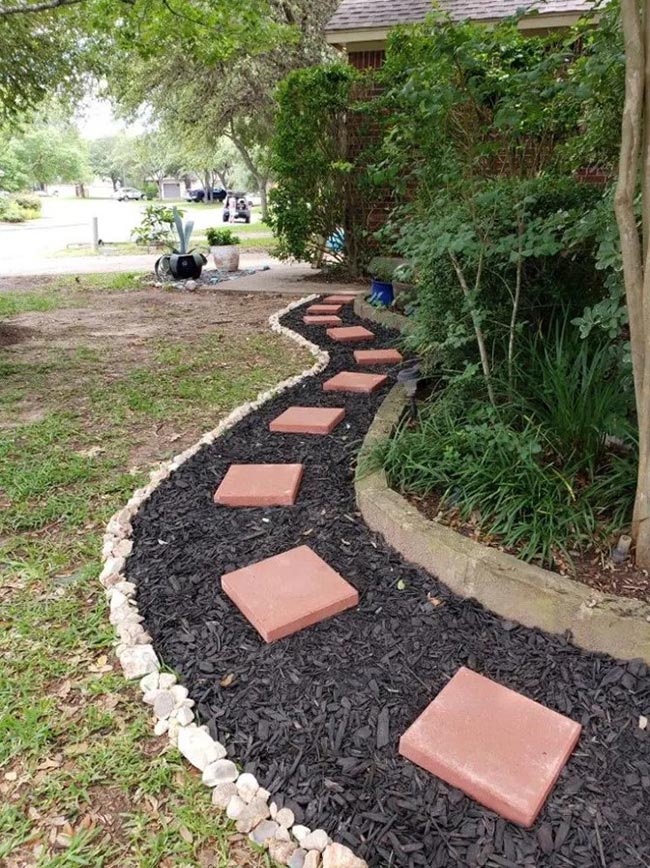 56 Black Mulch Landscaping Ideas to Boost Your Garden's Appeal