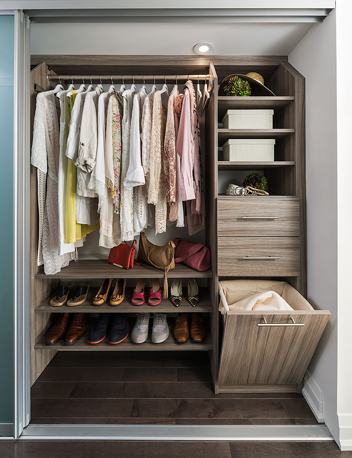 7 Reach-in Closet Ideas for Better Home Organization