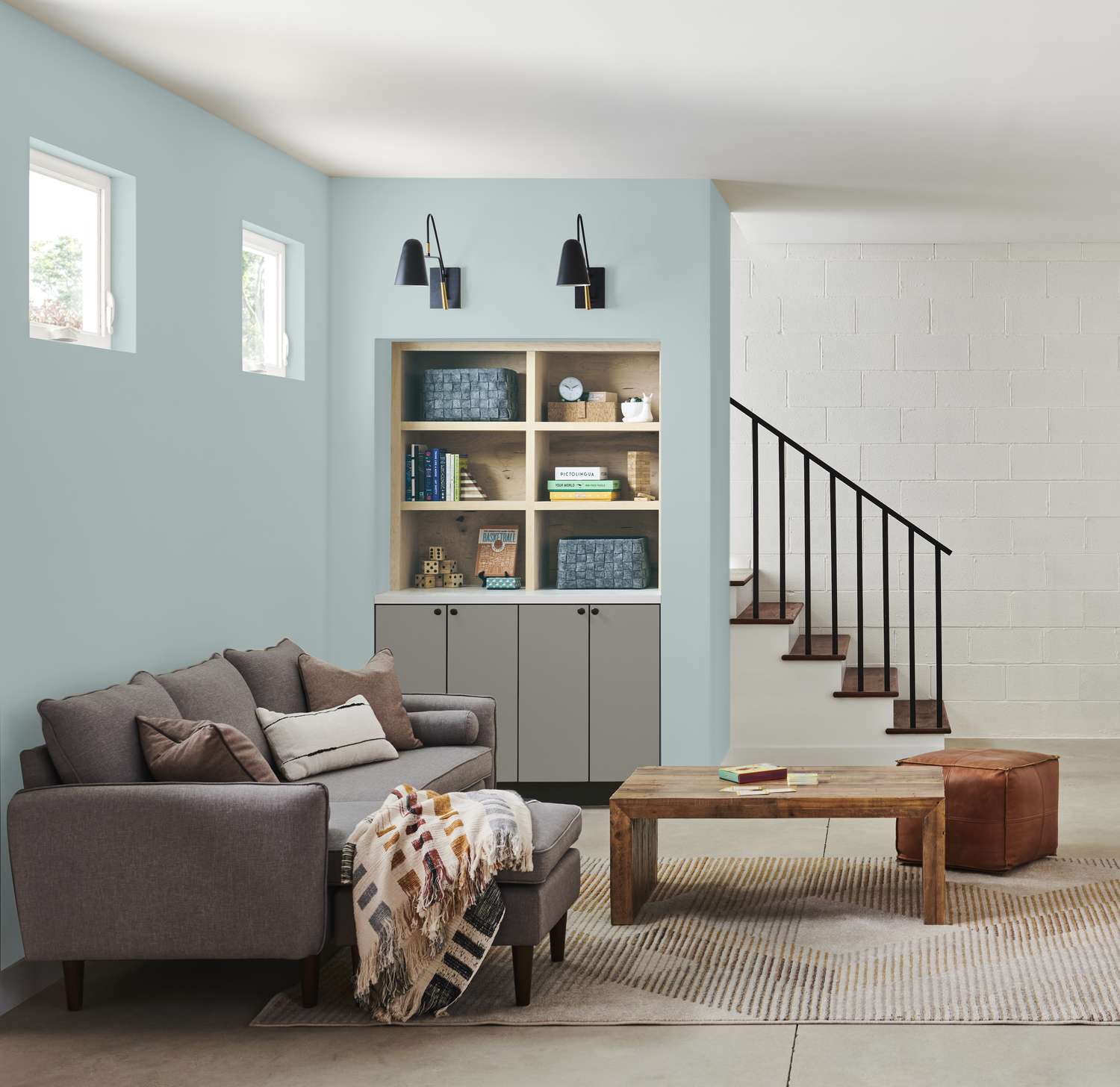 8 Basement Paint Colors Interior Designers Love