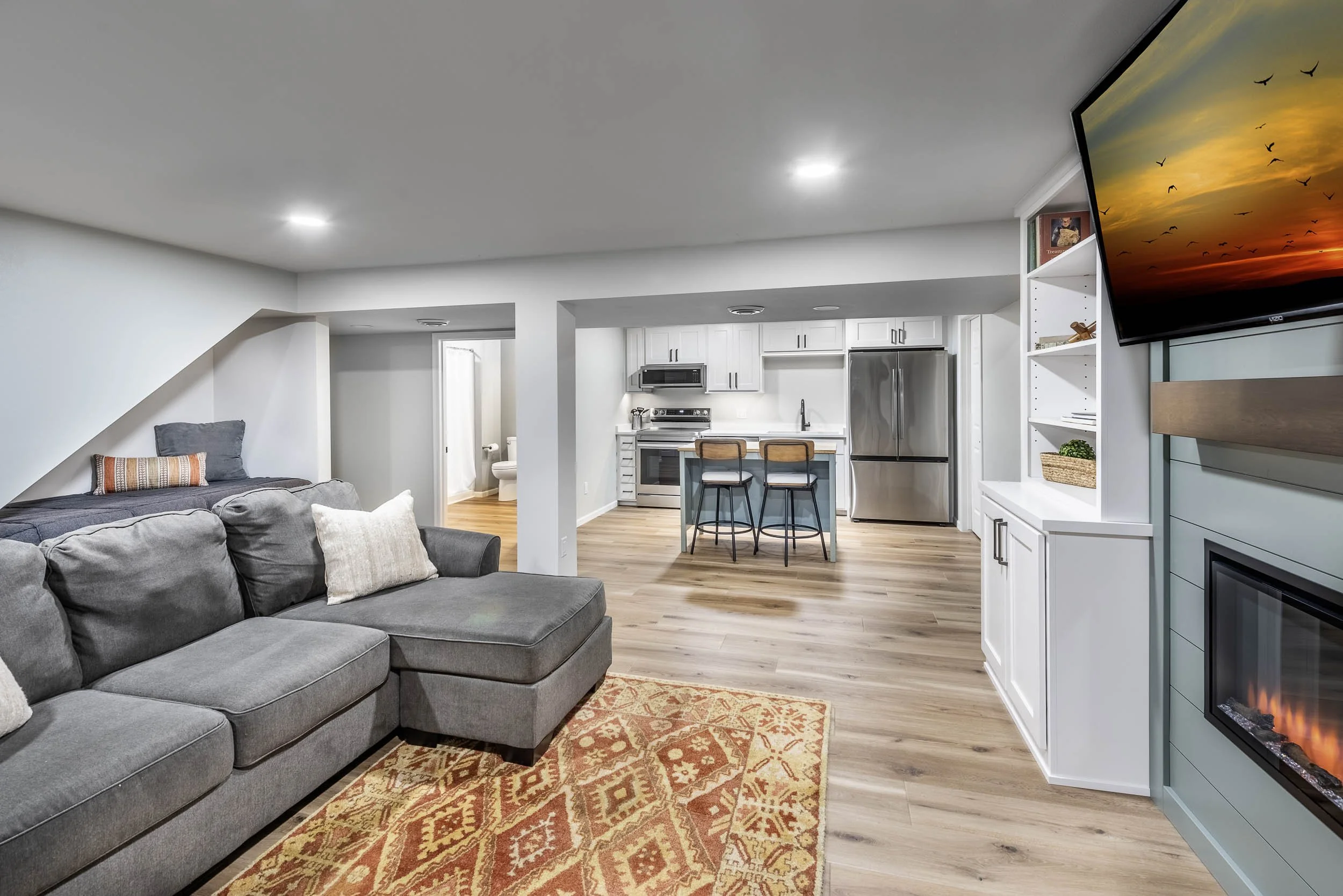 A Basement Remodel For A Colonial Home — Degnan Design-Build-Remodel