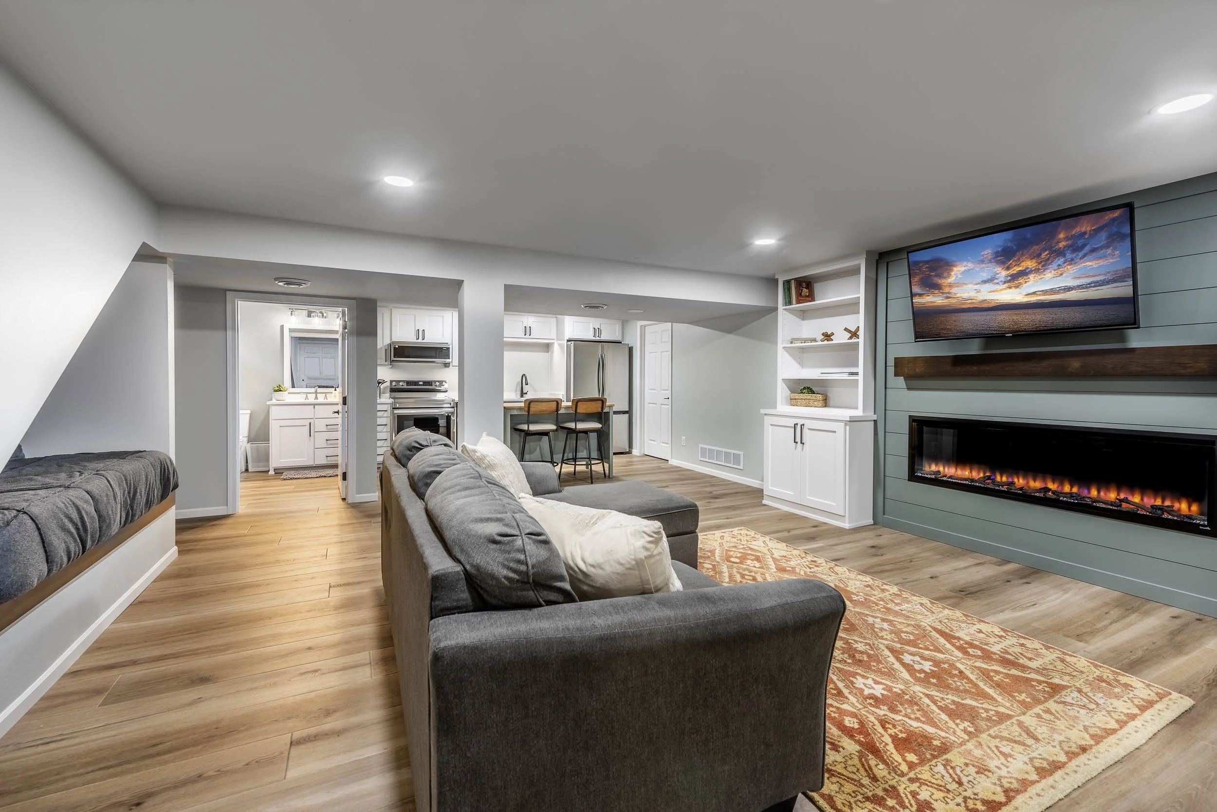 A Basement Remodel For A Colonial Home — Degnan Design-Build-Remodel