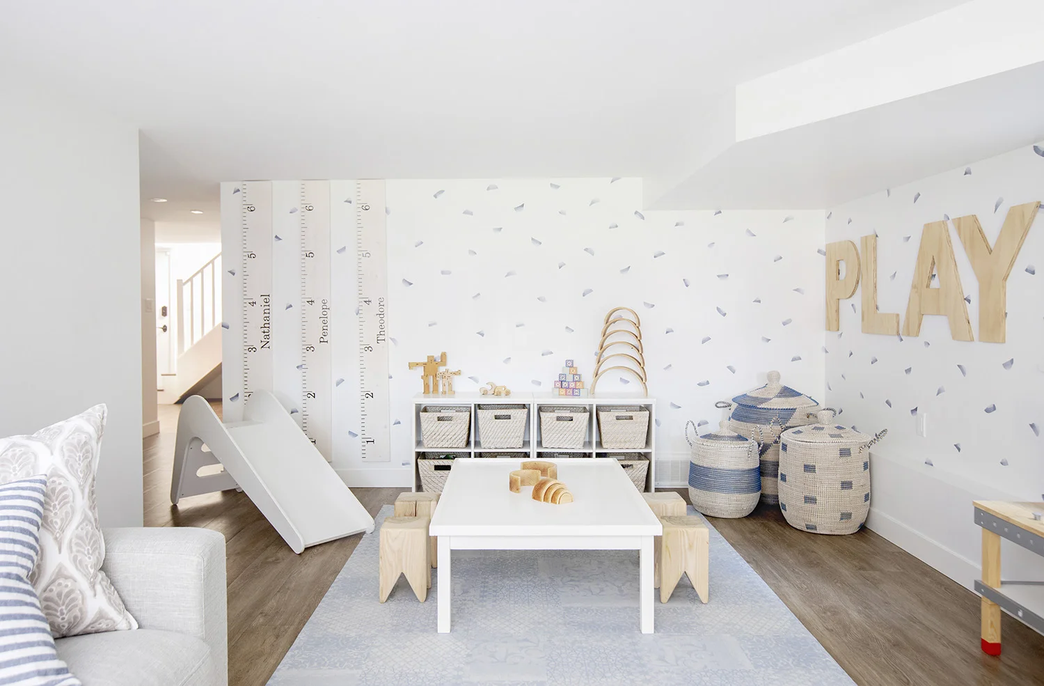 A BRIGHT, FRESH & MODERN BASEMENT PLAYROOM REVEAL — WINTER DAISY | Melissa Barling, Kids' Interior Decorator & Lifestyle Blogger