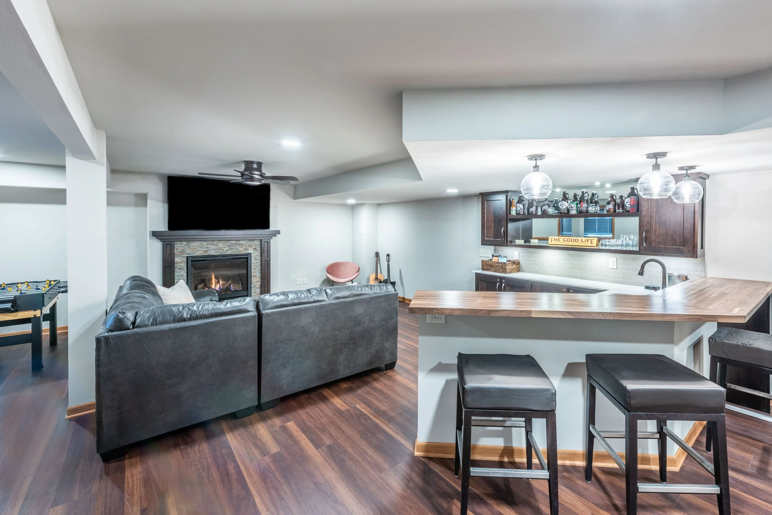 A Growing Family Gets A Finished Basement — Degnan Design-Build-Remodel