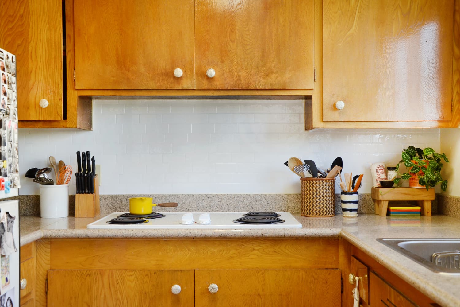 A Renter Friendly Backsplash Option: Smart Tiles Review | Apartment Therapy