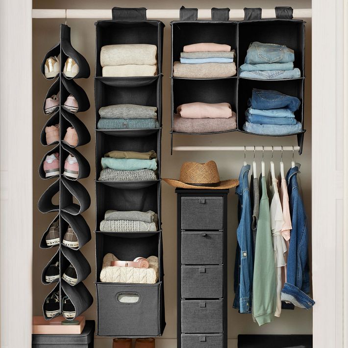 Acrylic Closet Storage Sweaters Purse Organizer Insert HBlife 12 Pcs Clear Acrylic Shelf Dividers