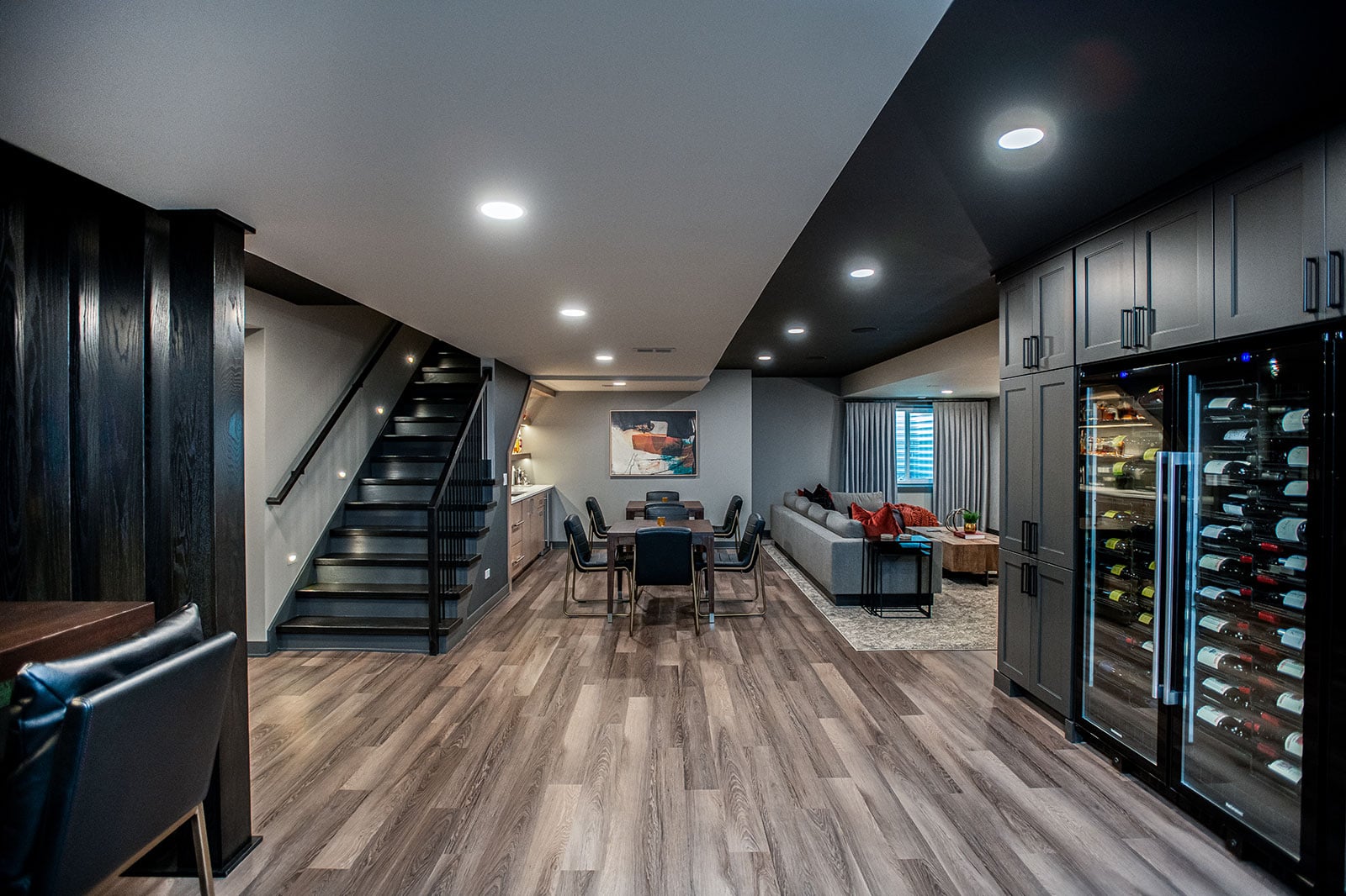 Arlington Heights Basement Renovation | Patrick A. Finn