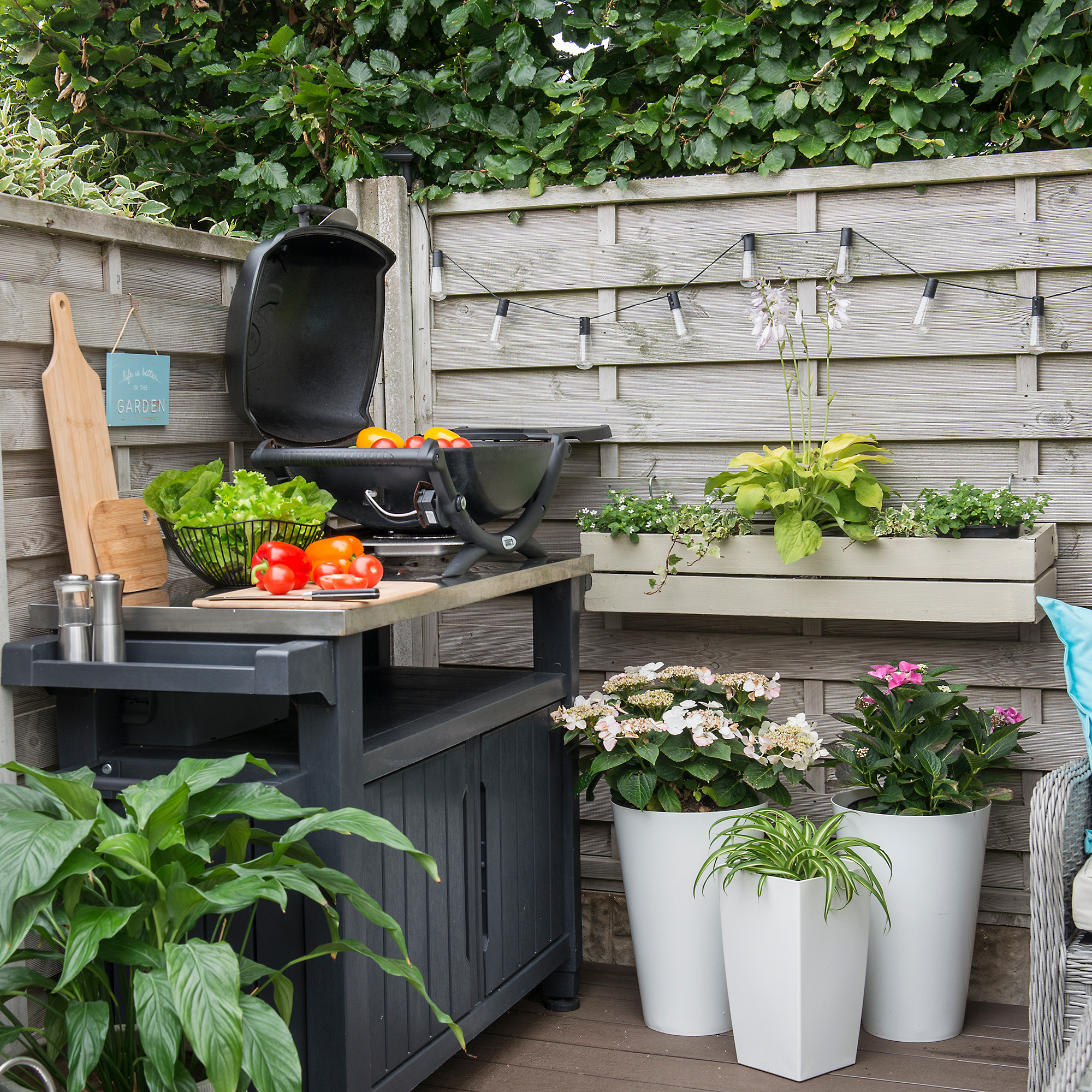 Backyard Bbq Area Garden Cooking Area Ideas Our New Rustic Built-In BBQ Area Sanctuary Home