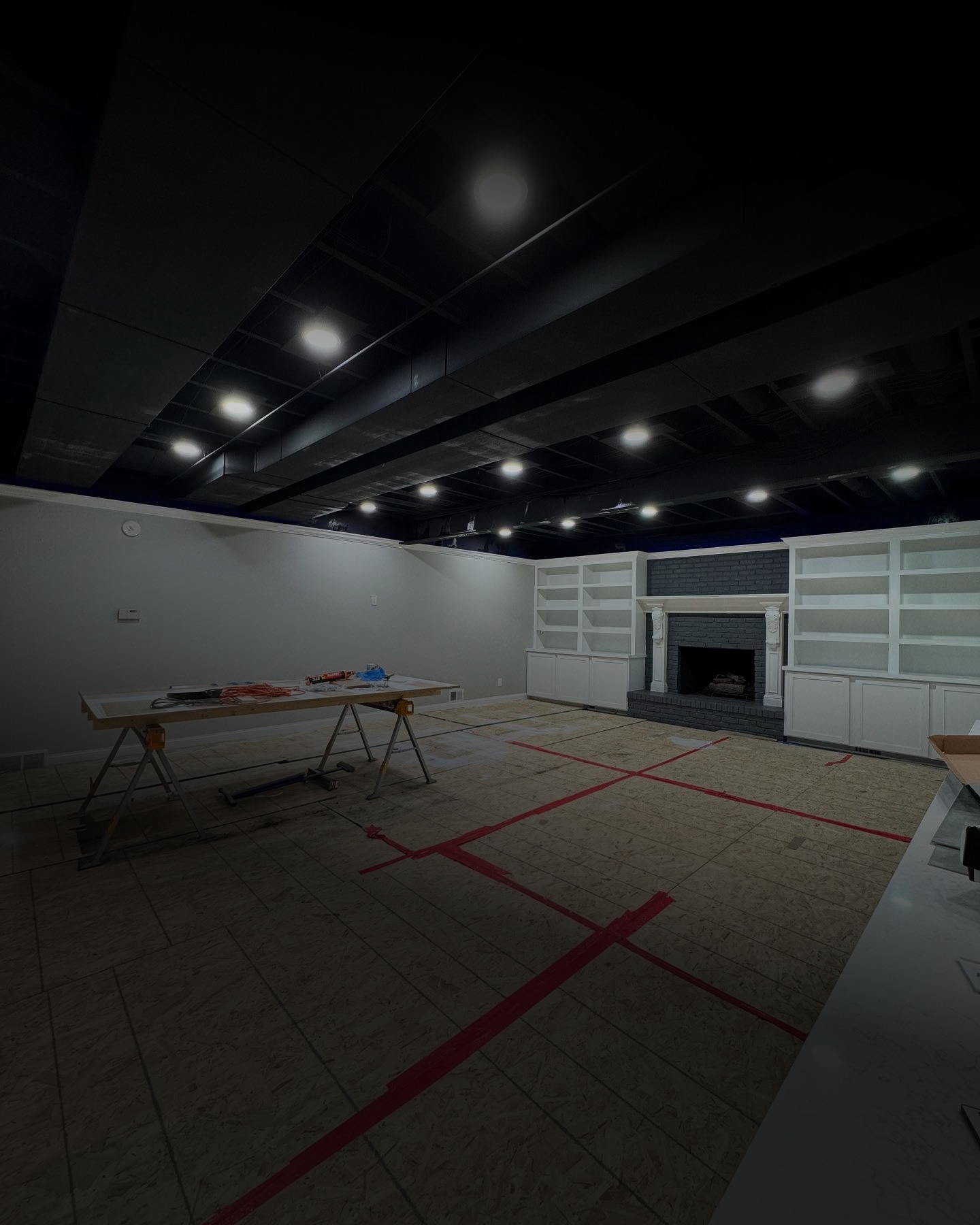 Basement Blackout - Michigan Basement Ceiling Painter