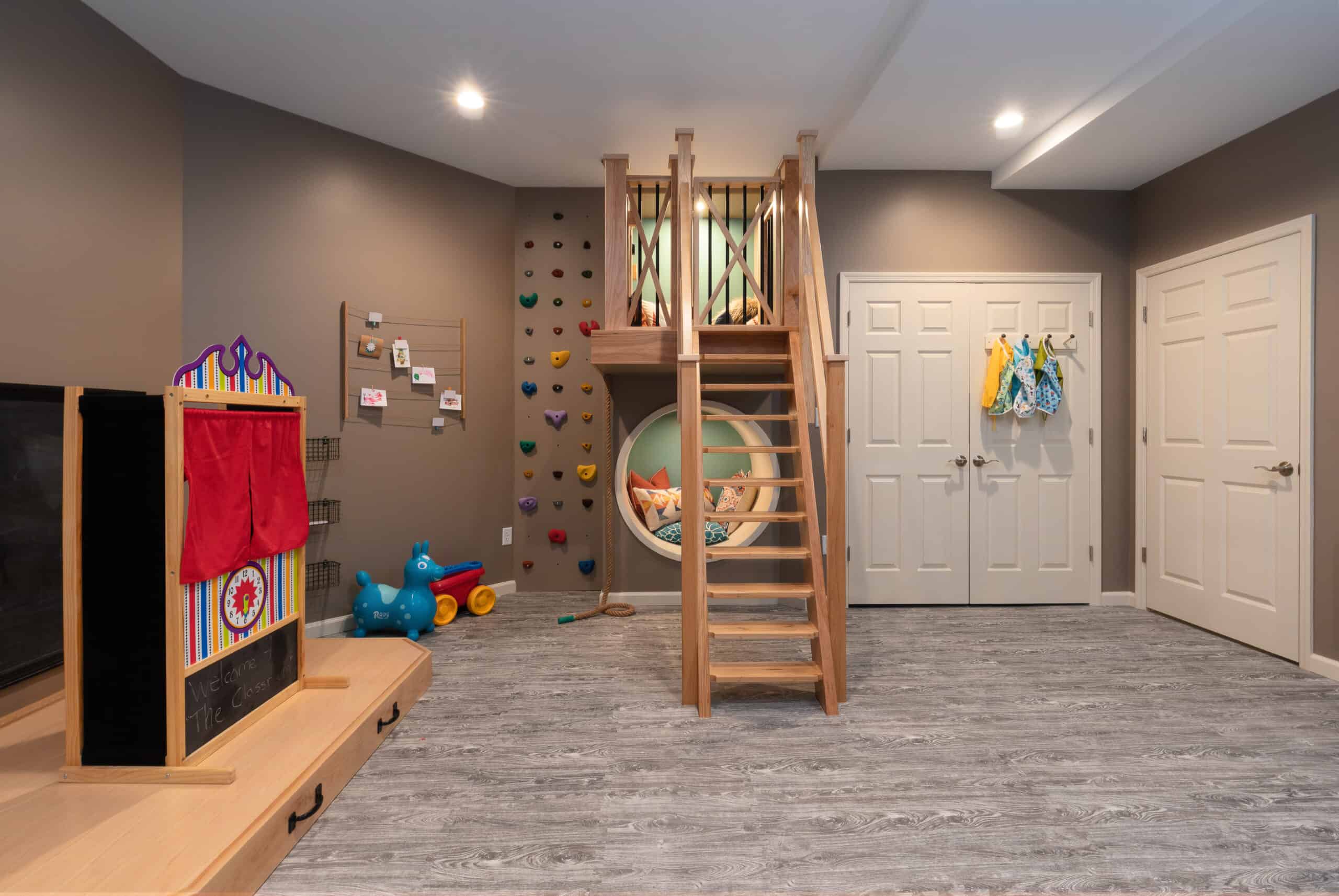 Basement Ideas Basement Play Structure Ideas For Finishing A Basement Playroom?