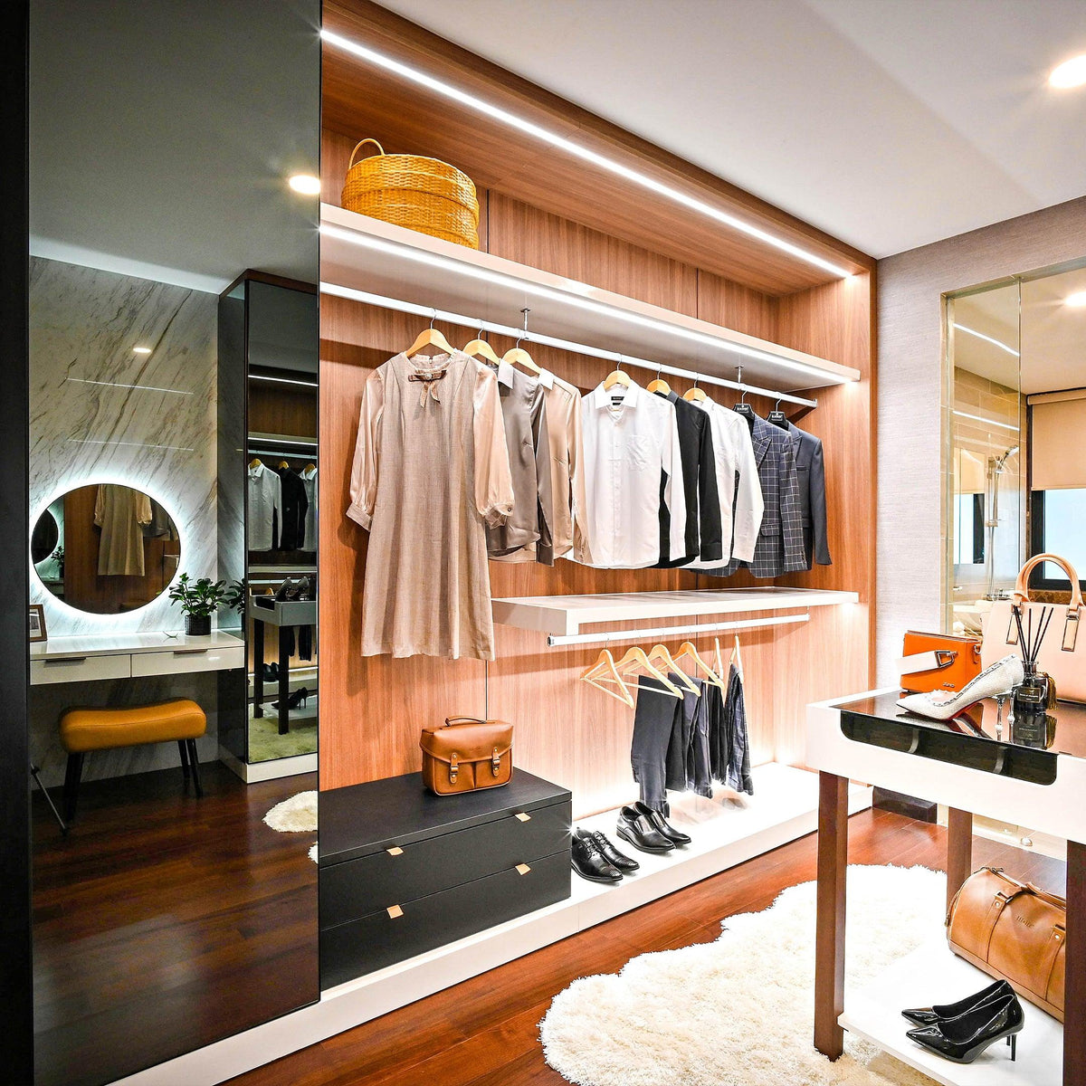 Basic Rules for LED Closet Lighting
