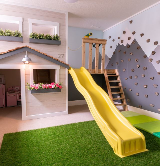Behind the Scenes - Basement Playroom