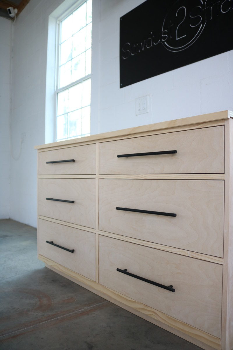 Built-In Dresser Closet - Sawdust 2 Stitches