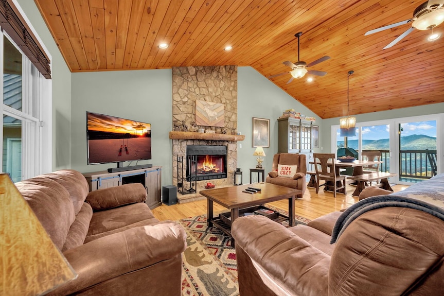 Cabin with Modern Amenities & Rustic Charm - Banner Elk | Vrbo