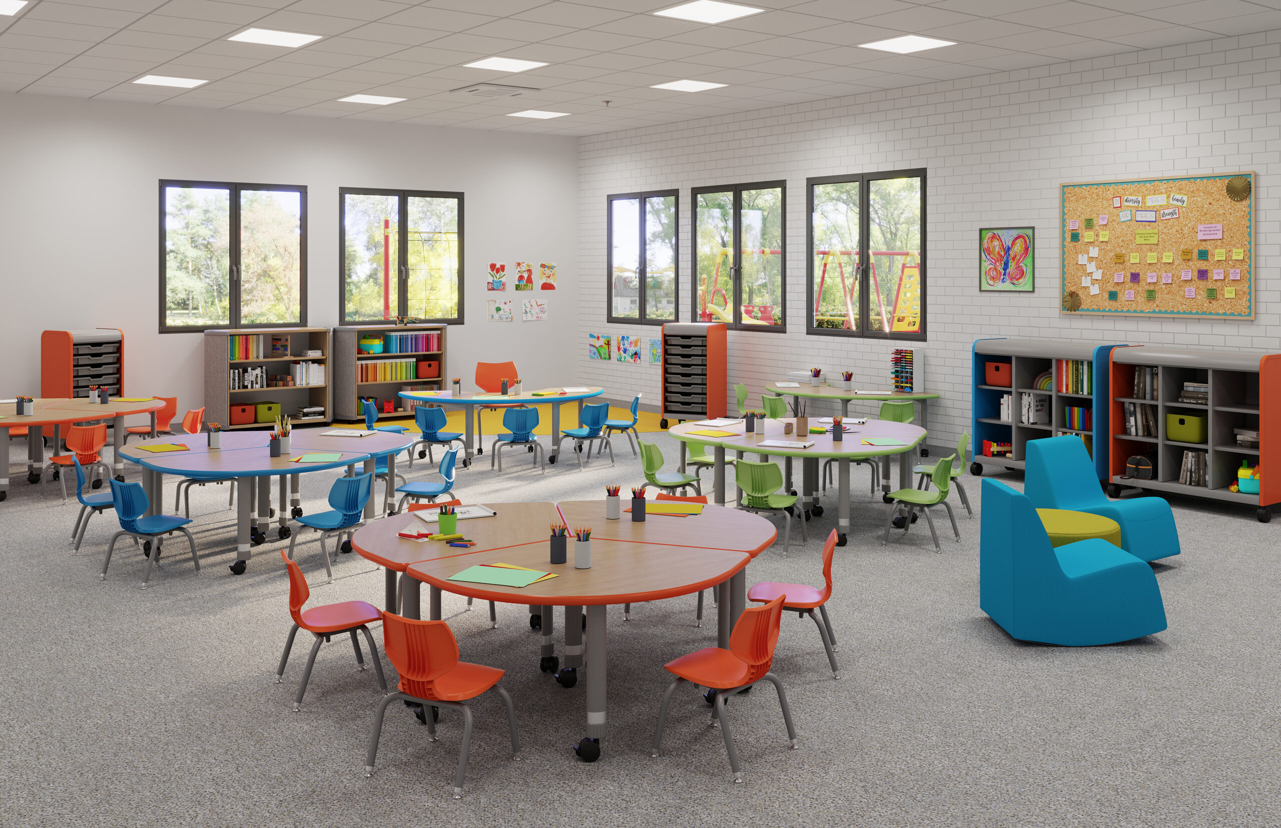 Classroom Furniture Color Selection - Smith System Blog