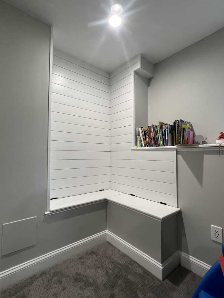 Coates Basement » MD England & Sons » Basement Remodeling
